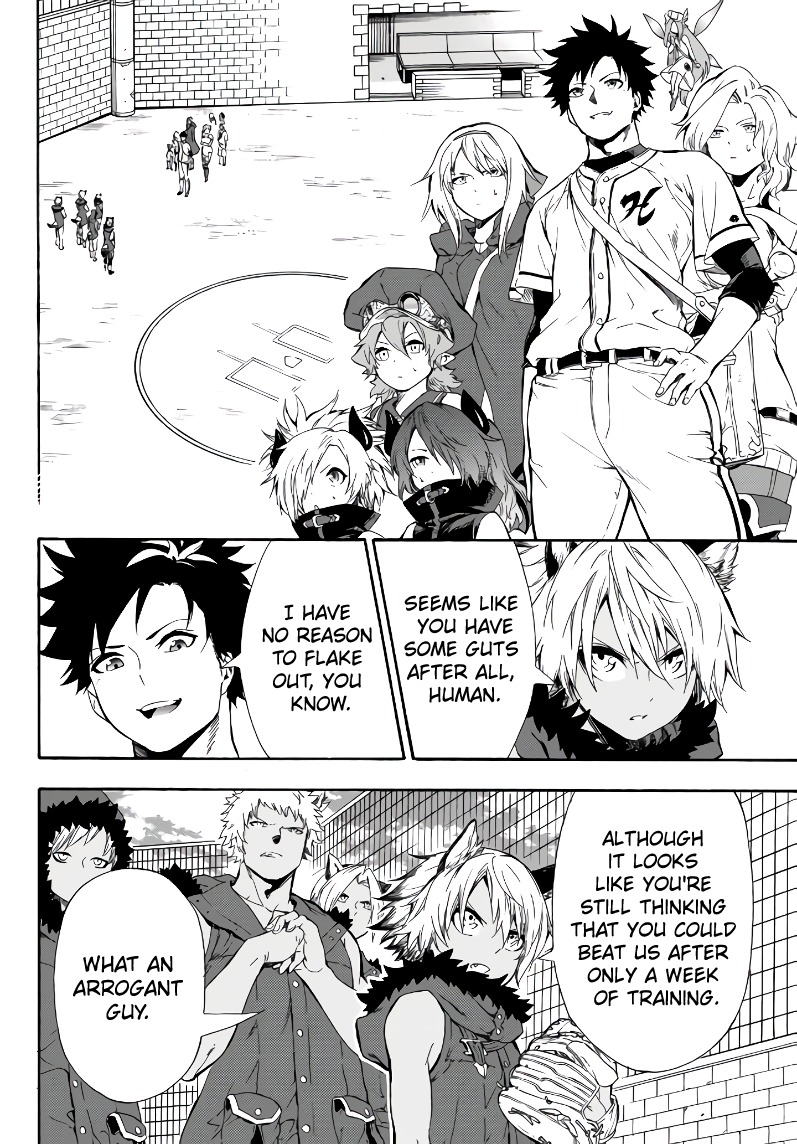 In Another World where Baseball is War, a High School Ace Player will Save a Weak Nation Chapter 4 10